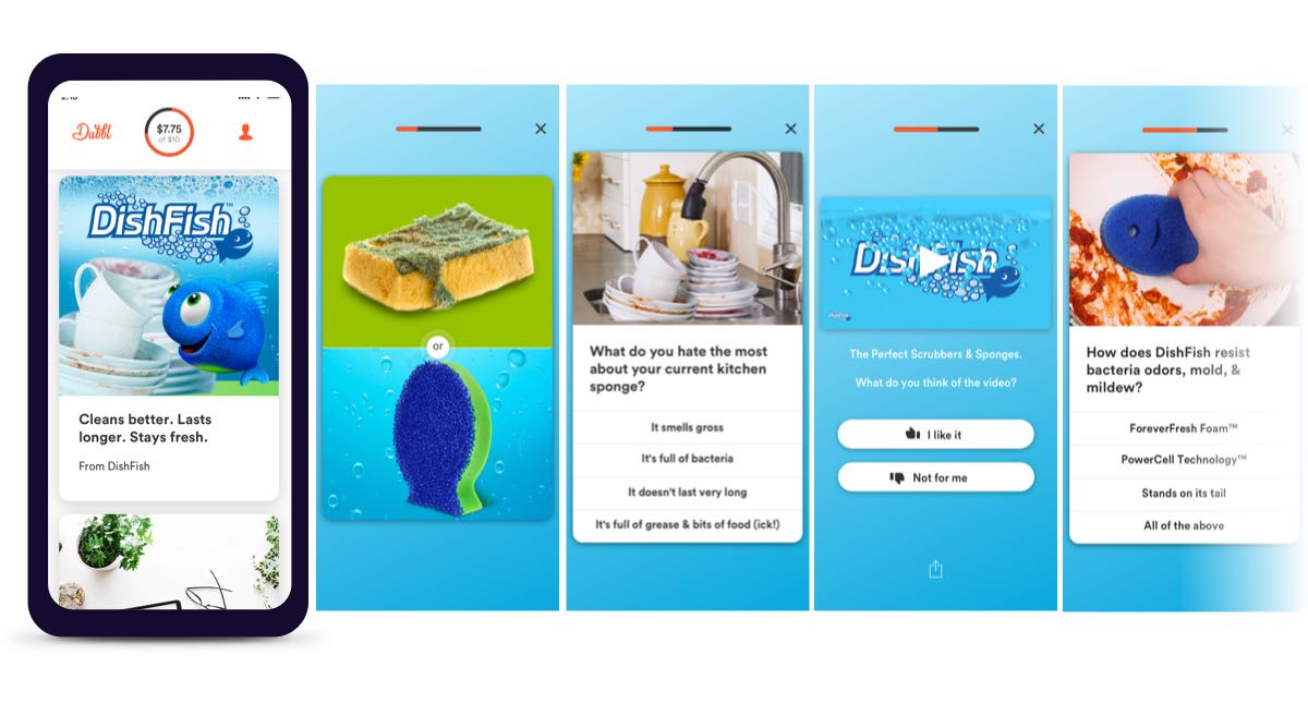 DishFish brand experience on Dabbl increases sales 200% on Amazon
