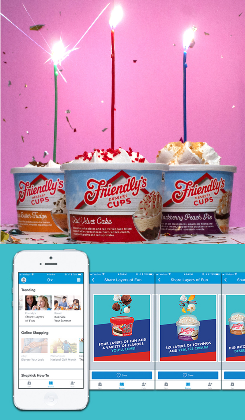 Shoptology shopper marketing campaign for Friendly's