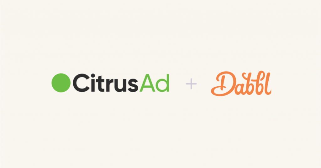 CitrusAd partners with Dabbl